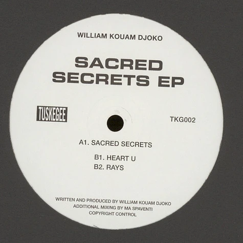 William Kouam Djoko - Sacred Secrets EP