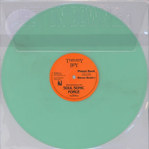 Afrika Bambaataa & The Soul Sonic Force - Planet Rock Glow In The Dark Vinyl Edition