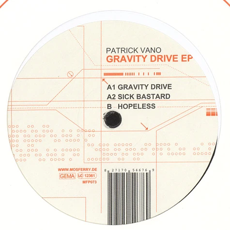 Patrick Vano - Gravity Drive EP