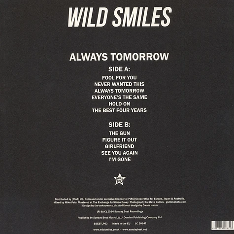 Wild Smiles - Always Tomorrow