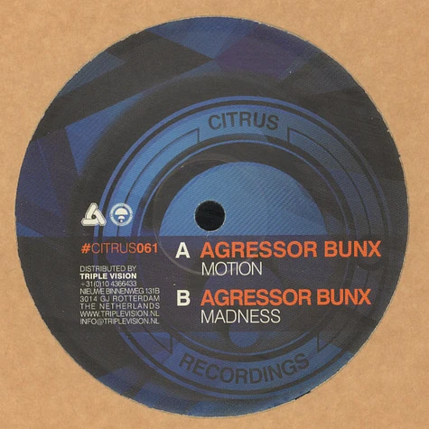Agressor Bunx - Motion Madness EP