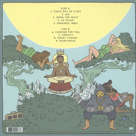 NEHRUVIANDOOM (Bishop Nehru & MF DOOM) - NEHRUVIANDOOM Green Vinyl Edition