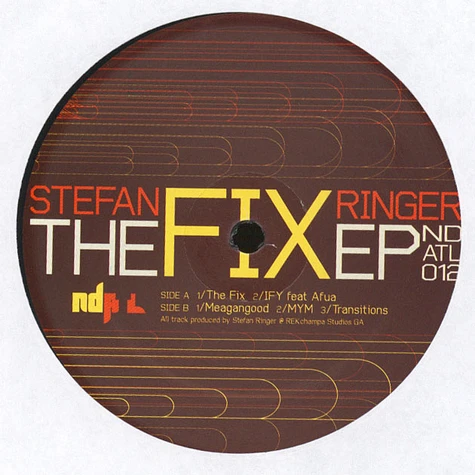 Stefan Ringer - The Fix EP