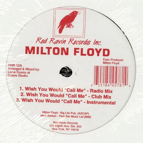 Milton Floyd - Wish You Would "Call Me"