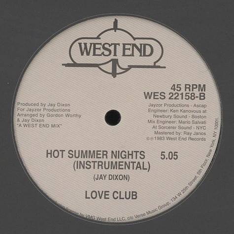 Love Club - Hot Summer Nights