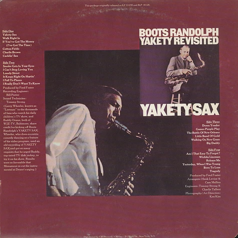Boots Randolph - Yakety Sax/Yakety Revisited