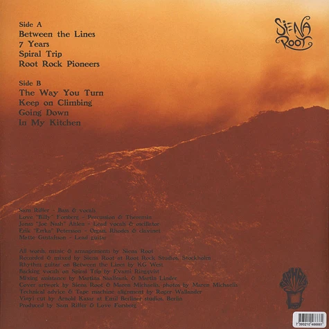 Siena Root - Pioneers Black Vinyl Edition