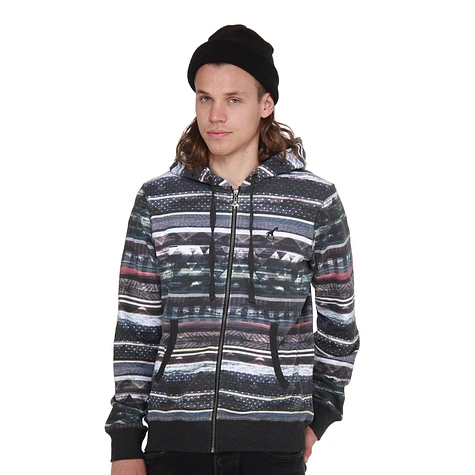 LRG - Research Collection Striped Zip-Up Hoodie