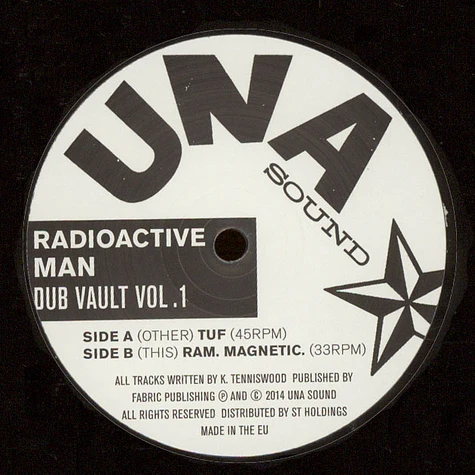 Radioactive Man - Dub Vault Volume 1