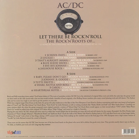 V.A. - Let There Be Rock'n'Roll, The Rock'n'Roots of AC/DC