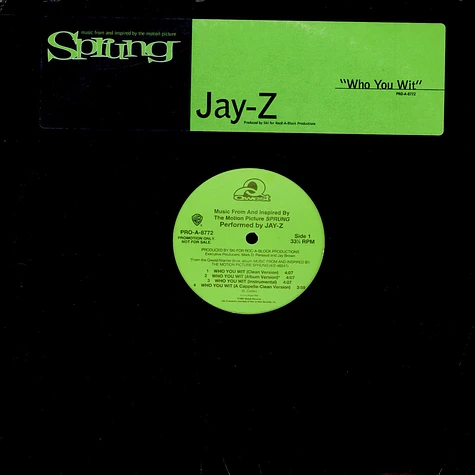 Jay-Z - Who You Wit