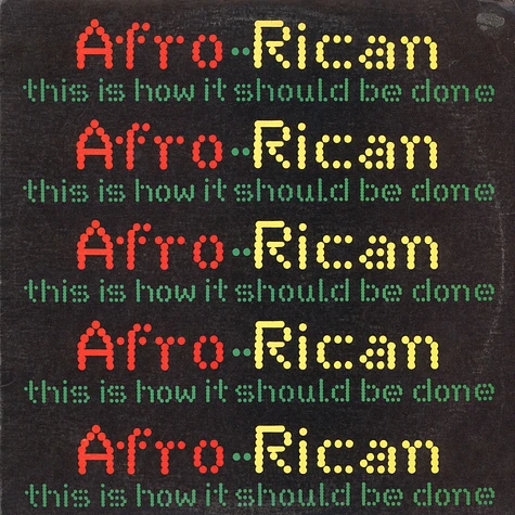 Afro-Rican - This Is How It Should Be Done