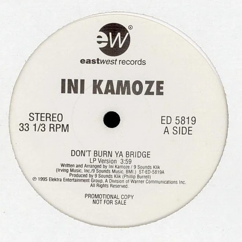 Ini Kamoze - Don't Burn Ya Bridge