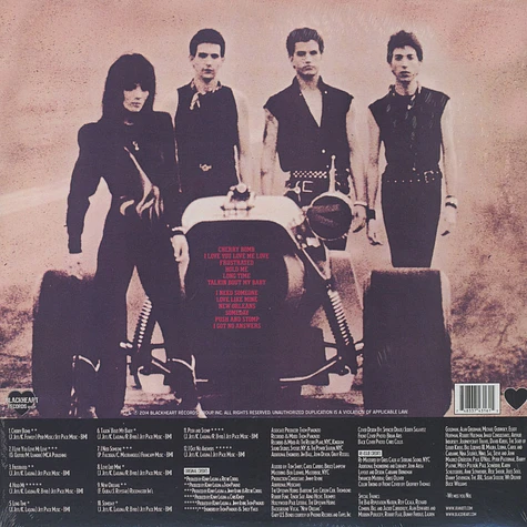 Joan Jett & The Blackhearts - Glorious Results Of A Misspent Youth