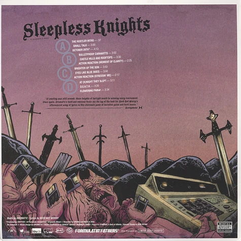 Formulatin' Fathers - Sleepless Knights (Damaged Sleeve)