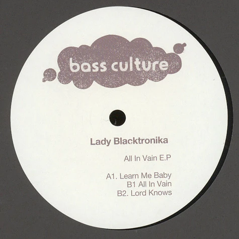 Lady Blacktronika - All In Vain EP