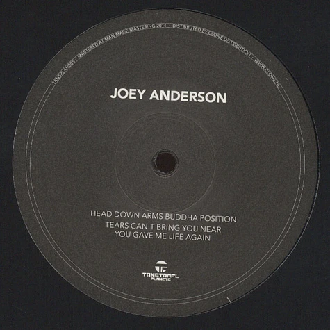 Joey Anderson - Head Down Arms Buddha Position