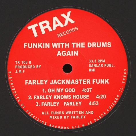 Farley Jackmaster Funk - Funkin' With The Drums Again
