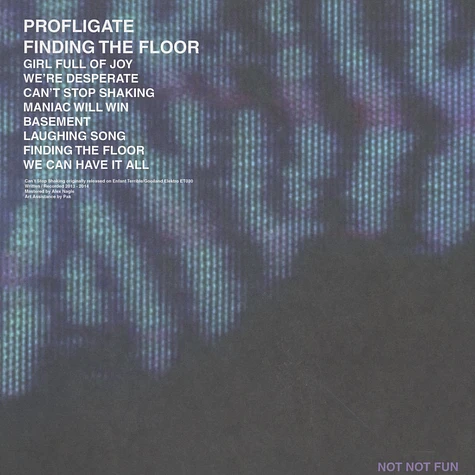 Profligate - Finding The Floor