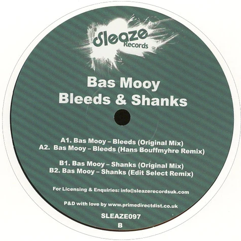 Bas Mooy - Bleeds & Shanks