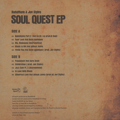 Budamunk & Joe Styles - Soul Quest EP