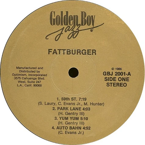 Fattburger - One Of A Kind