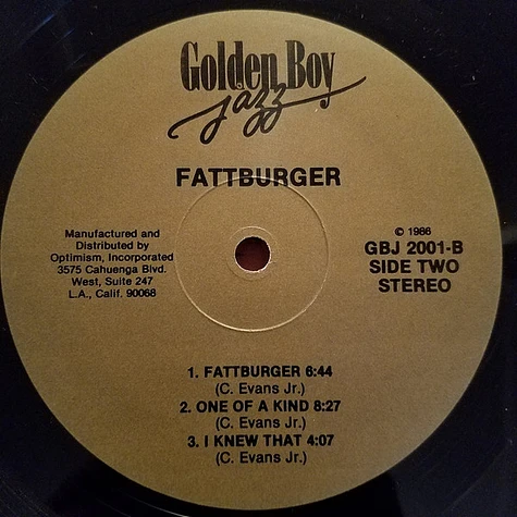 Fattburger - One Of A Kind