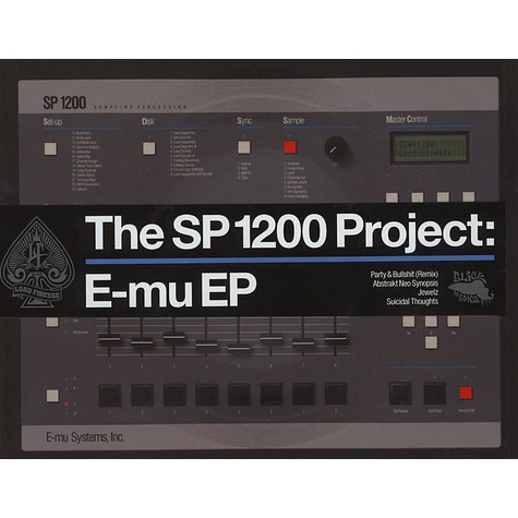 Lord Finesse - The SP1200 Project: E-mu EP Die-Cut Picture Disc