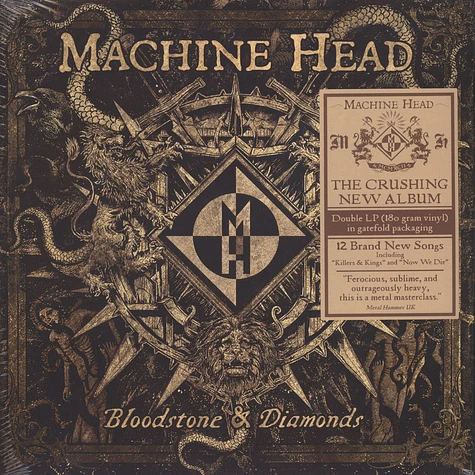 Machine Head - Bloodstone & Diamonds Black Vinyl Edition
