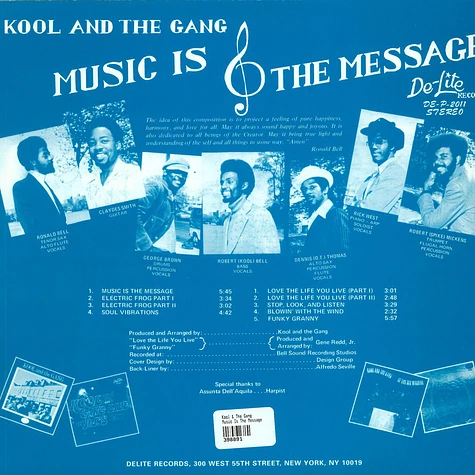 Kool & The Gang - Music Is The Message