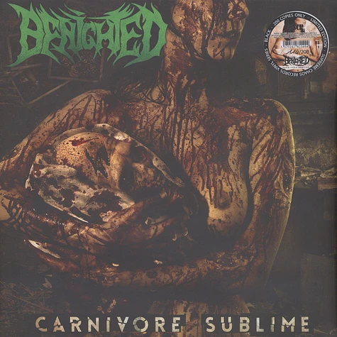 Benighted - Carnivore Sublime Black Vinyl Edition
