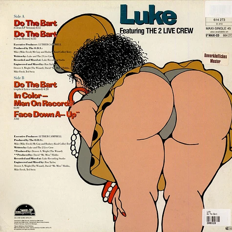 Luke featuring The 2 Live Crew - Do The Bart