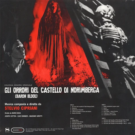 Stelvio Cipriani - OST Gli Orrori del Castello di Norimberga (Baron Blood) Vinyl Edition