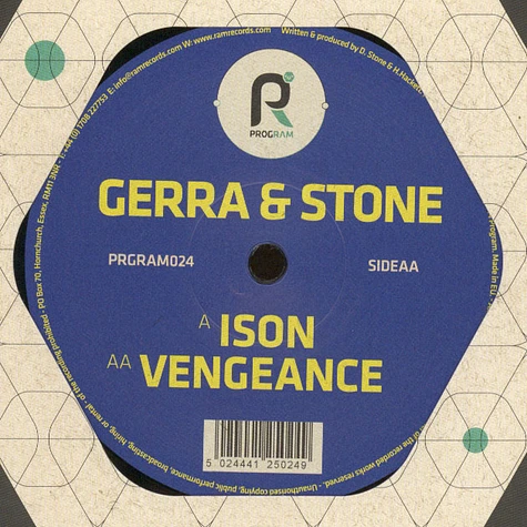 Gerra & Stone - Ison / Vengeance