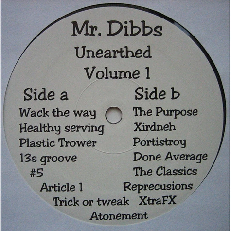 Mr. Dibbs - Unearthed Vol.1