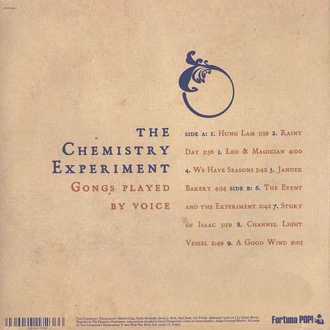 The Chemistry Experiment - Gongs Played By Voice