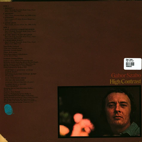 Gabor Szabo - High Contrast