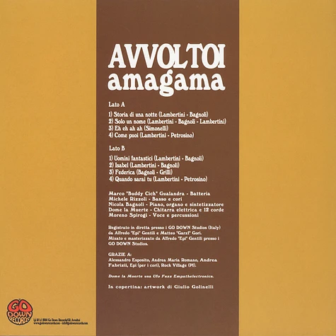 Gli Avvoltoi - Amagama Colored Vinyl Edition
