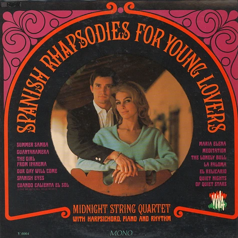 Midnight String Quartet - Spanish Rhapsodies For Young Lovers