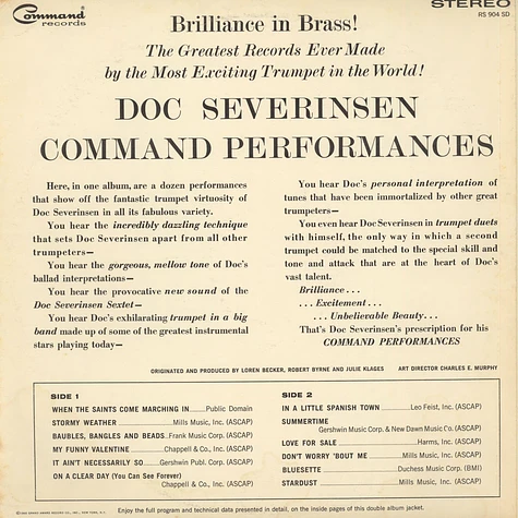 Doc Severinsen - Command Performances