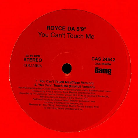 Royce Da 5'9" - You Can't Touch Me