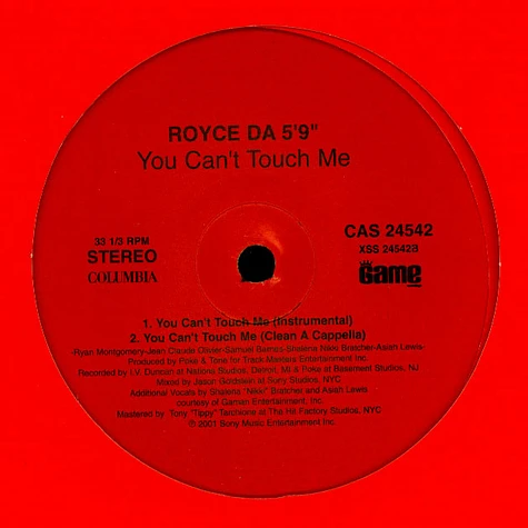 Royce Da 5'9" - You Can't Touch Me