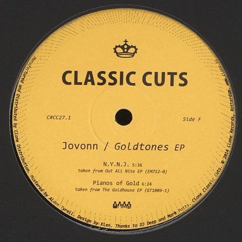 Jovonn - Goldtones EP