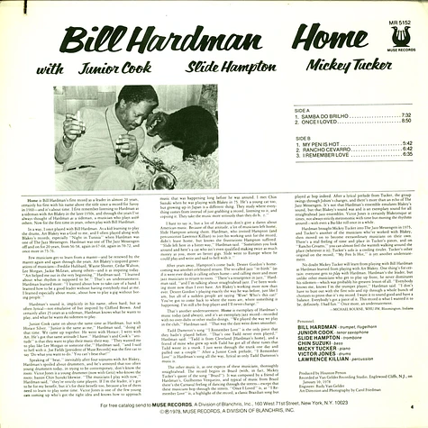Bill Hardman - Home