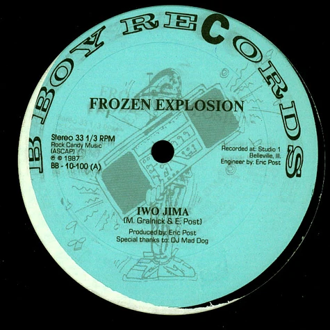 Frozen Explosion - Iwo Jima