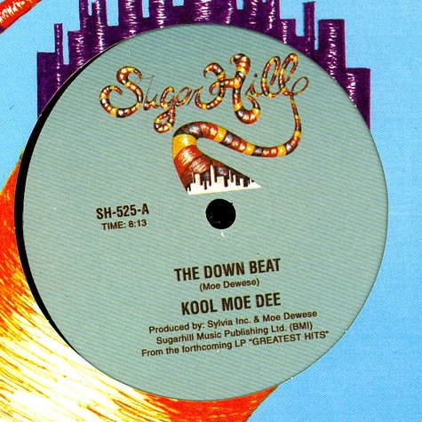 Kool Moe Dee / Treacherous Three - The Down Beat / Christmas Rap