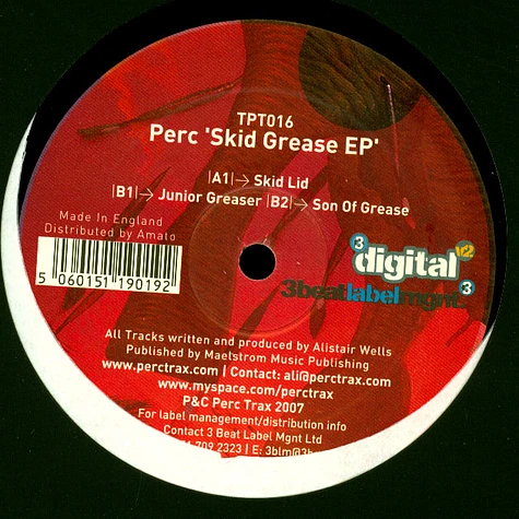 Perc - Skid Grease EP
