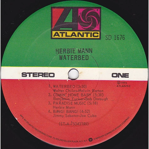 Herbie Mann - Waterbed