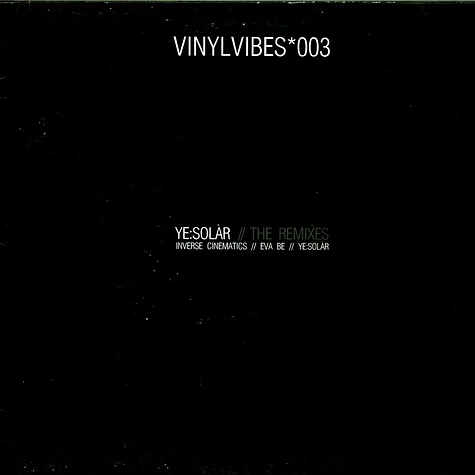 Ye:Solàr - The Remixes