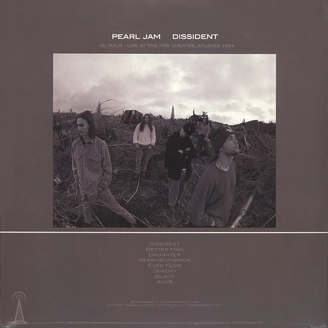 Pearl Jam - Dissident: Live At The Fox Theatre, Atlanta, GA - 1994